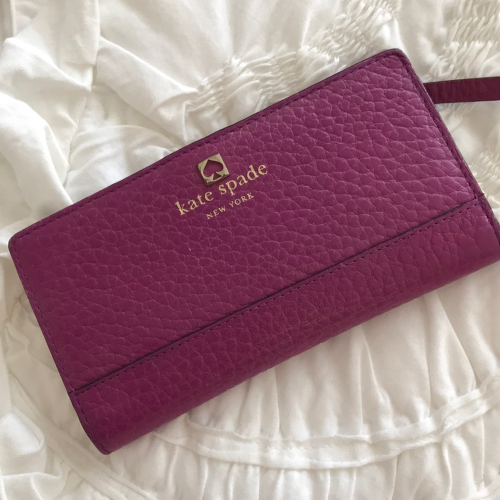 Kate Spade clip wallet